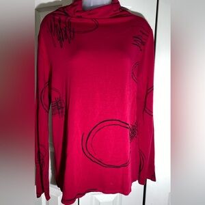 Chalet et Cécí Long Sleeve Pink Top L AA19